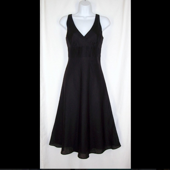 J. Crew Dresses & Skirts - J Crew Black 100% Linen Sleeveless Dress sz 4